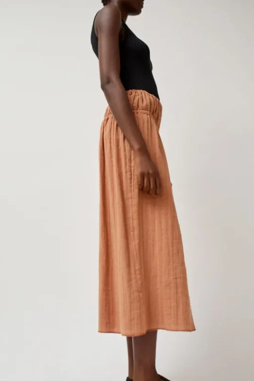 Diph Skirt in Brick
