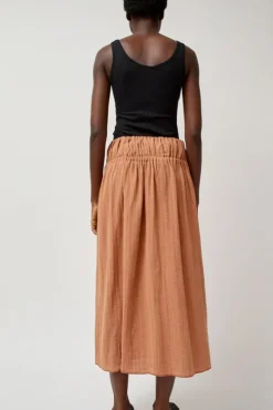 Diph Skirt in Brick