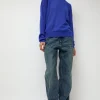 Double-Knee Jean in Tractor Blue