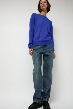 Double-Knee Jean in Tractor Blue
