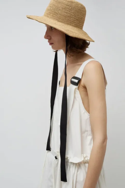 Duke Alessio Hat in Natural with Black