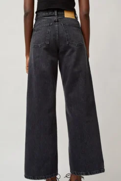 Elissa High Wide Jean in Stil Black