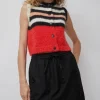 Embellished Mini Skirt in Black