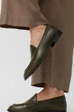 Emma Loafer in Olive