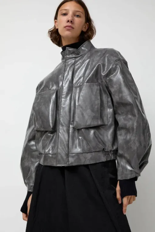 Ep Bomber Jacket in Charcoal