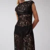 Erika Dress in Black Lace