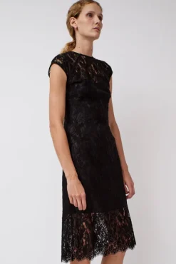 Erika Dress in Black Lace