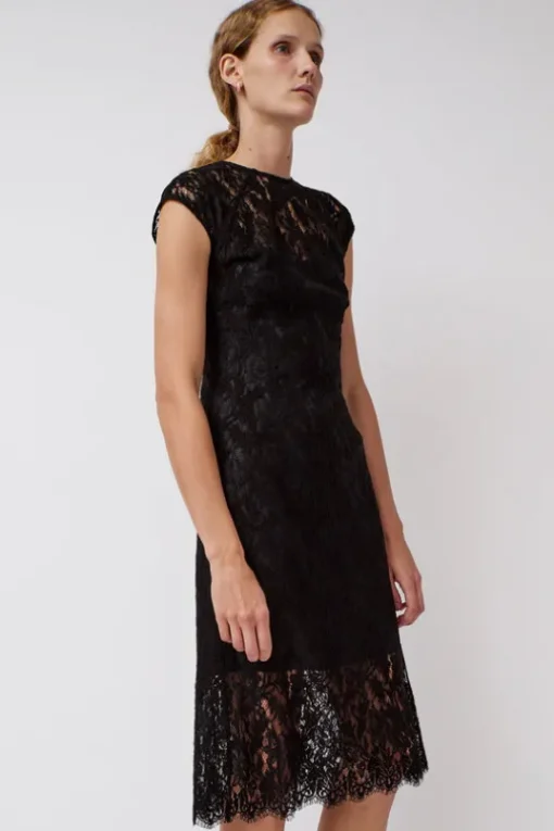 Erika Dress in Black Lace