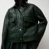 Eva Jacket in Bottle Diamond