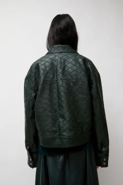 Eva Jacket in Bottle Diamond