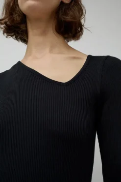 Eve Seamless Top in Black