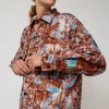 Field Shirt in Brown Hay Field