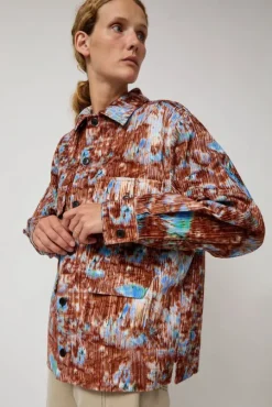 Field Shirt in Brown Hay Field