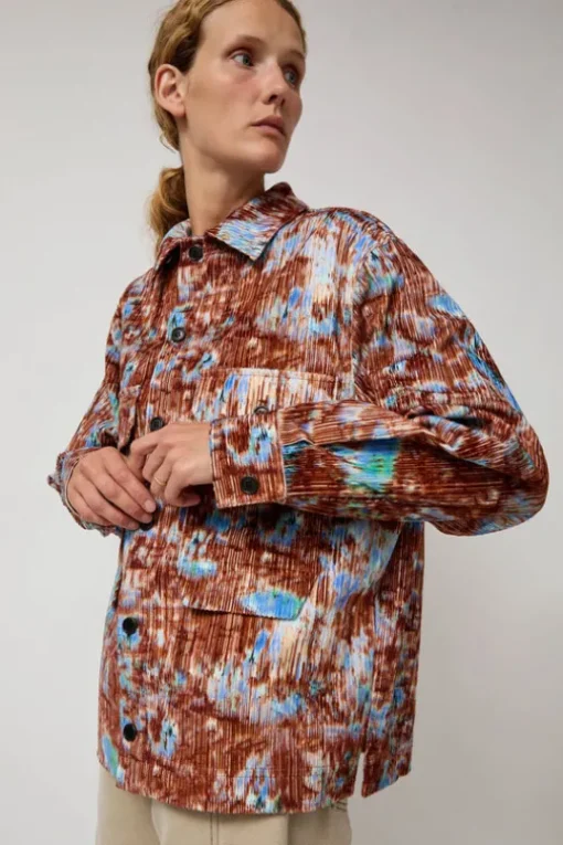 Field Shirt in Brown Hay Field