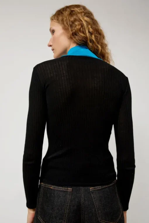 Frederique in Black and Blue