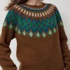Future Fantasy Fairisle Sweater in Nut