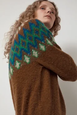 Future Fantasy Fairisle Sweater in Nut