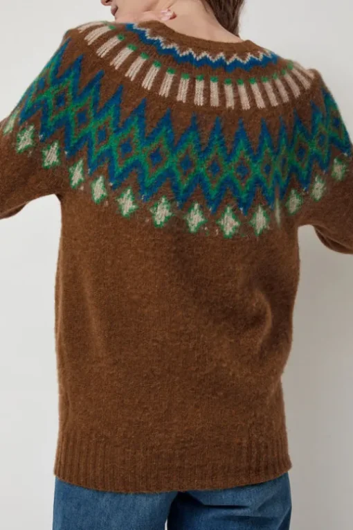 Future Fantasy Fairisle Sweater in Nut