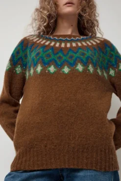 Future Fantasy Fairisle Sweater in Nut