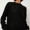 Gauzy Crew in Black