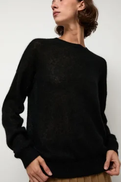 Gauzy Crew in Black