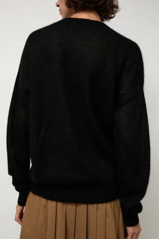 Gauzy Crew in Black