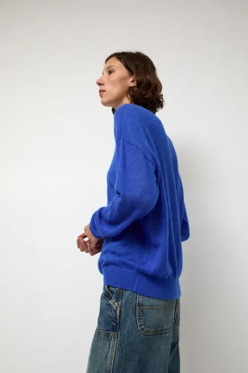 Gauzy Crew in Blue