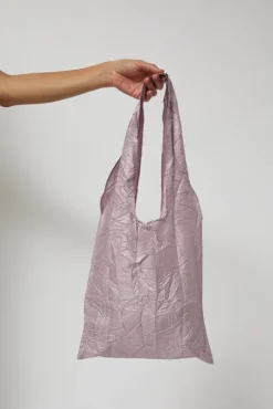 Gelato Wrinkle Fabric Bag in Pink