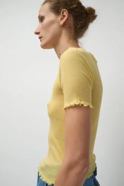 Gerrymandered Tee in One Yellow