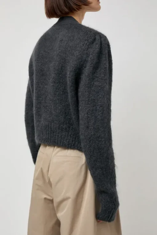 Grandma Cardigan in Dark Green