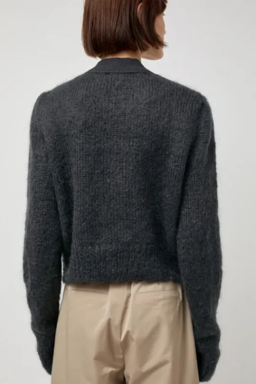 Grandma Cardigan in Dark Green