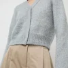 Grandma Cardigan in Light Mint