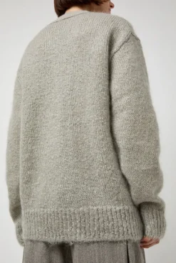 Grandpa Cardigan in Light Grey