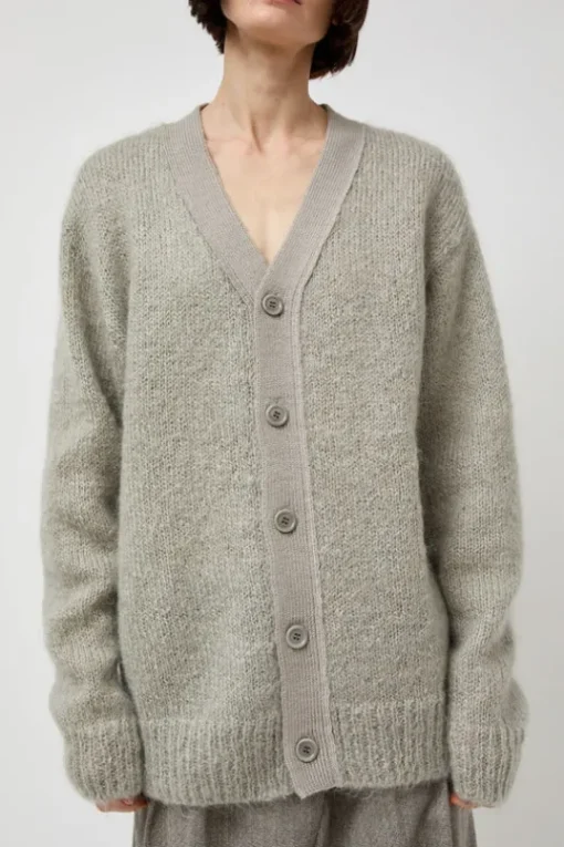 Grandpa Cardigan in Light Grey