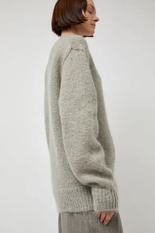 Grandpa Cardigan in Light Grey