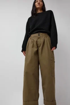 Grease Trouser in Olive
