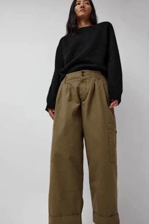 Grease Trouser in Olive