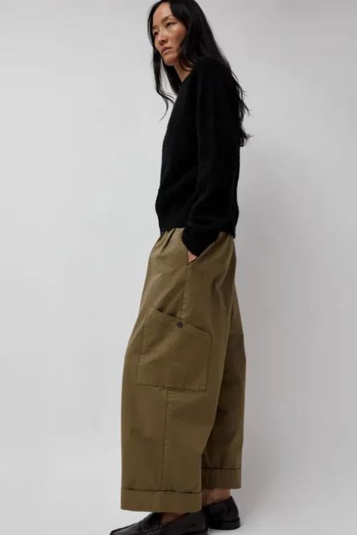 Grease Trouser in Olive