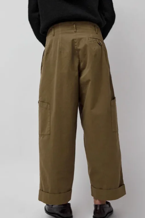Grease Trouser in Olive
