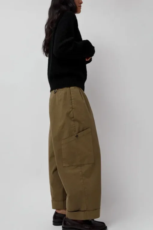 Grease Trouser in Olive