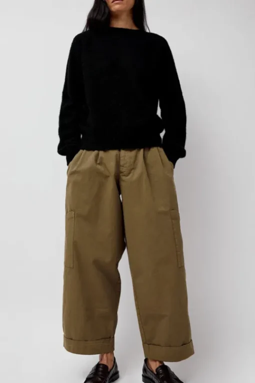 Grease Trouser in Olive