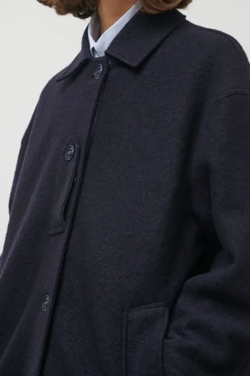 5GT Rock Coat in Navy