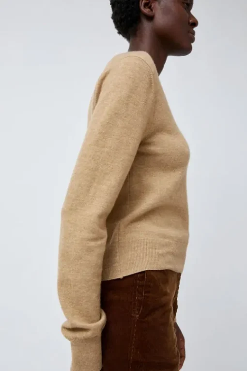 Hany Cashmere Knit in Camel