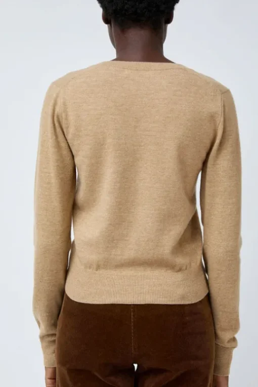 Hany Cashmere Knit in Camel