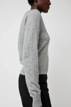 Hany Cashmere Knit in Gray