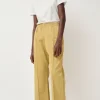 Horace Pant in Butter Faux Leather