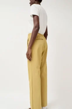 Horace Pant in Butter Faux Leather