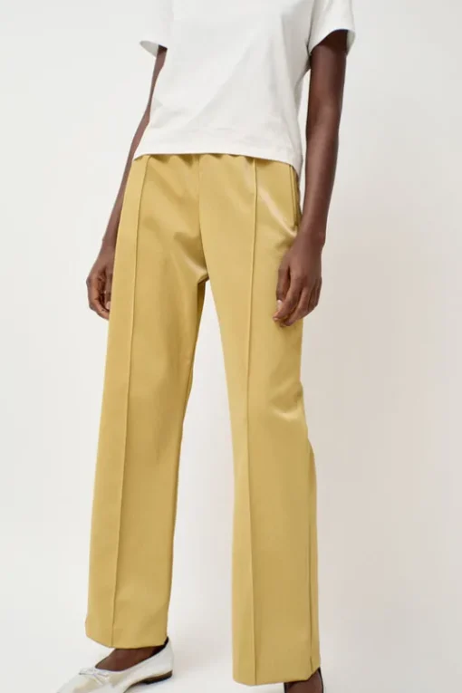 Horace Pant in Butter Faux Leather