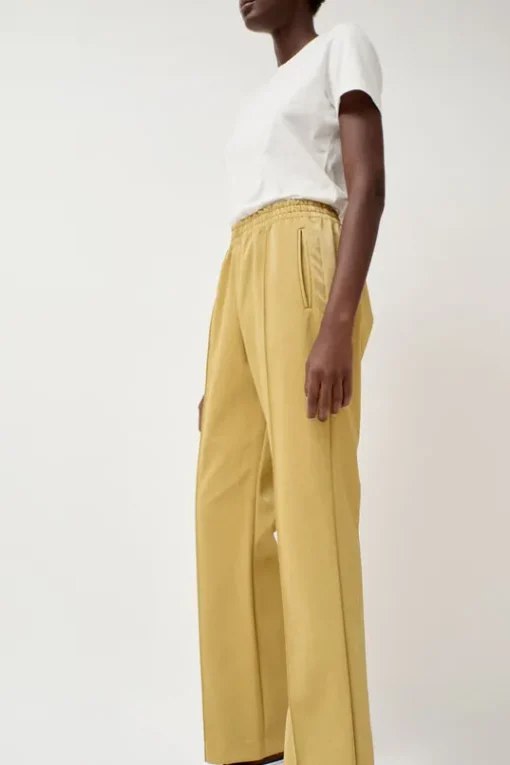 Horace Pant in Butter Faux Leather