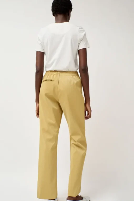 Horace Pant in Butter Faux Leather